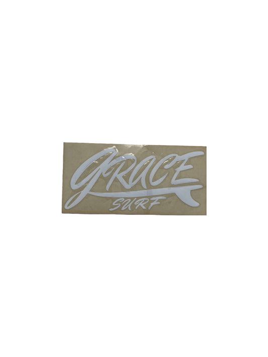 Grace文字ステッカー(小)